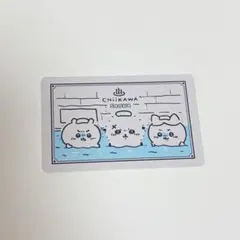ちいかわ　ハチワレ　ラッコ　サウナ　カード　韓国