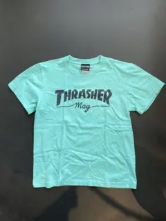 Thrasher ロゴ Tシャツ ミントグリーンのサムネイル