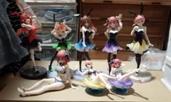 五等分の花嫁 バニーガール フィギュア 8体セット