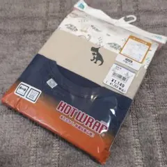 〚秋冬物〛ホットラップ　半袖　３枚組　肌着　シャツ　恐竜