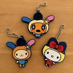 たまごっち×サンリオコラボ ラバーキーホルダー 3個セット