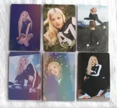 BLACKPINK　ロゼ　ROSE トレカ 韓国限定 6枚セット No.28