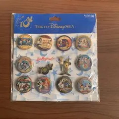 東京ディズニーシー 10周年 ピンバッジセット未開封