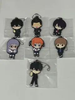 3年Z組銀八先生 ラバーストラップ 7点セット