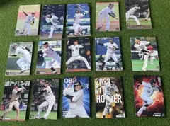 プロ野球 カルビー 選手カード ロッテ ソフトバンク 15枚