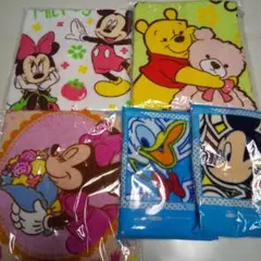 第一生命ディズニーキャラクタータオル５枚セット