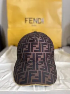 FENDI フェンディ FF ジャカード キャップ 帽子 新品 正規品 - メルカリ