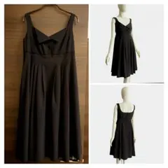 【FOXEY NEW YORK】ワンピース40 M〜L 黒系.