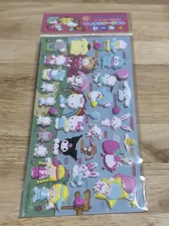 サンリオ ぷっくりシール　キャラクターずかん　正規品