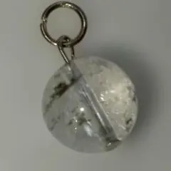 ハンドメイドガーデンクォーツ0.9mmペンダントトップ新品未使用美品