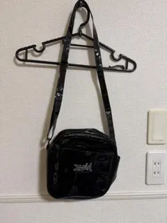 ブラックショルダーバッグ X-girl