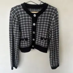 イング　ツイード　カーディガン INGNI