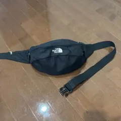 ノースフェイス　NM72100 黒スウィープ ウエストバッグ　4㍑