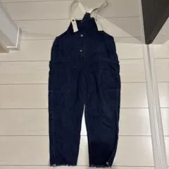 ダークデニム オーバーオール 130-140
