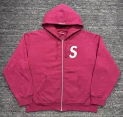supreme s Logo Zip Up Hooded Sweatshirtのサムネイル