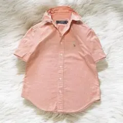 ポロ・ラルフ・ローレン 半袖シャツ オレンジ