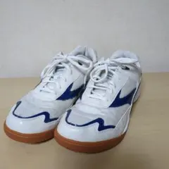 体育館シューズ　27.5cm GOLD STARホワイト/ネイビー