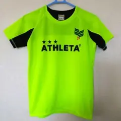 アスレタ ATHLETA★蛍光イエロー 半袖シャツ 150