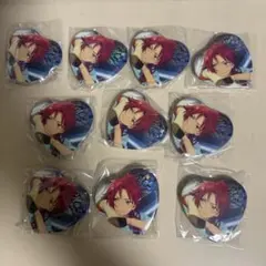 あんスタ　真緒　中国ハート缶バッジ