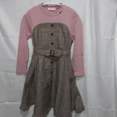 【mezzo piano junior】メゾピアノジュニア　ワンピース140cm