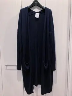CRAFT STANDARD BOUTIQUE ネイビー ロングカーディガンのサムネイル
