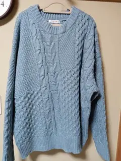 FREAK'S STORE　ケーブル編みニット　美品♪
