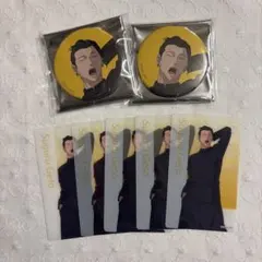 アニメーション 呪術廻戦展 缶バッジ クリアカード 夏油傑 7点セット