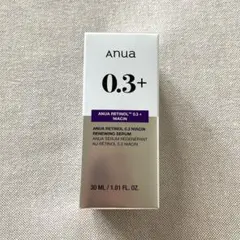 新品 アヌア レチノール0.3 ナイアシン リニューイングセラム
