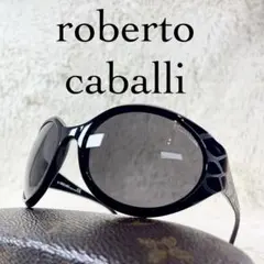 極美品　roberto cavalli　pandia　サングラス　ブラックレンズのサムネイル