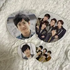 嵐 二宮和也 うちわ セット