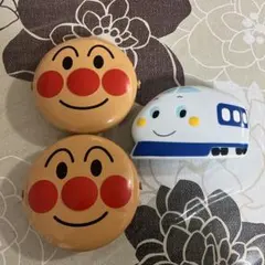 アンパンマン 弁当箱 2個、新幹線　弁当箱