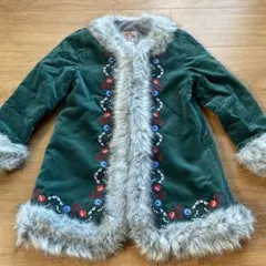 BOO ブーホームズ ベロア調ハーフコート