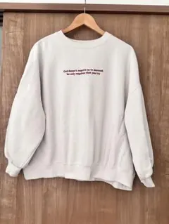 トレーナー　裏起毛