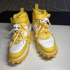 Off-White × Nike Air Force 1 Mid SP LTHR