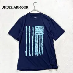 【アンダーアーマー】FREE グラフィック　半袖Tシャツ ネイビー