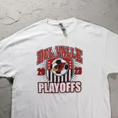 GILDAN 白Tシャツ　DEL VALLE サッカーのサムネイル