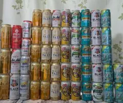 お酒まとめ売り　52本セット（500ml 7本・350ml　45本）のサムネイル