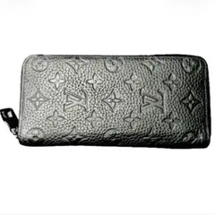 【美品】LOUIS VUITTON 長財布 モノグラム ブラック　M69047