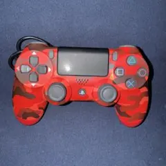 PS4 純正ワイヤレスコントローラー DUALSHOCK4迷彩レッド