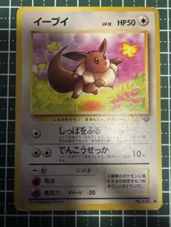 旧裏 イーブイ ● 第2弾拡張パック ポケモンジャングル