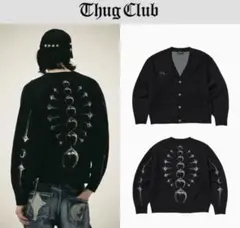 正規品】Thug club tc bone knit cardigan - メルカリ