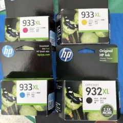 未使用 HP932XL HP933XL HP純正インク 4色×2セット 期限切れ - メルカリ