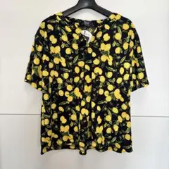 PART2 BY JUNKO SHIMADA レモン柄半袖シャツ 新品 Mのサムネイル