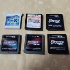 【DSソフト】 ポケモン6本【ソフトのみ】