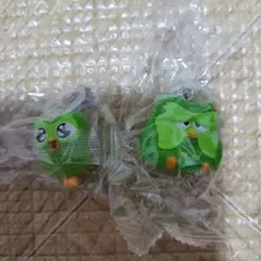 Duolingoめじるしアクセサリー 2個セット