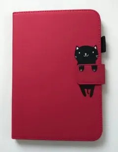 iPad mini6 ケース 手帳型 ピンク 猫デザイン かわいい