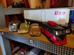 ワーゲン1/64スケールミニカー4台セットのサムネイル