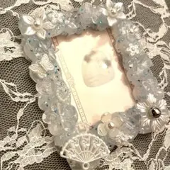 トレカケース B8 水色 白