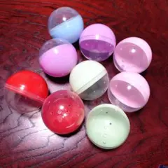 空カプセル　ガチャガチャ　５色　９個