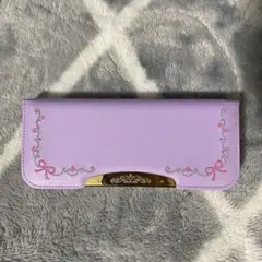 ラベンダーリボン刺繍筆箱のサムネイル